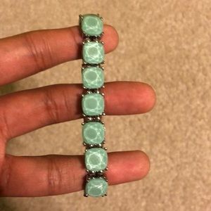 Teal bracelet
